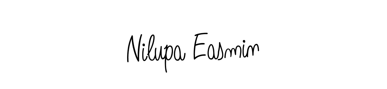 Also You can easily find your signature by using the search form. We will create Nilupa Easmin name handwritten signature images for you free of cost using Angelique-Rose-font-FFP sign style. Nilupa Easmin signature style 5 images and pictures png