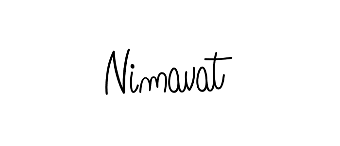 Also we have Nimavat name is the best signature style. Create professional handwritten signature collection using Angelique-Rose-font-FFP autograph style. Nimavat signature style 5 images and pictures png