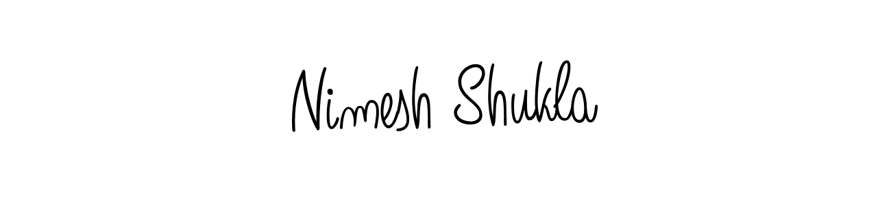 Make a beautiful signature design for name Nimesh Shukla. Use this online signature maker to create a handwritten signature for free. Nimesh Shukla signature style 5 images and pictures png