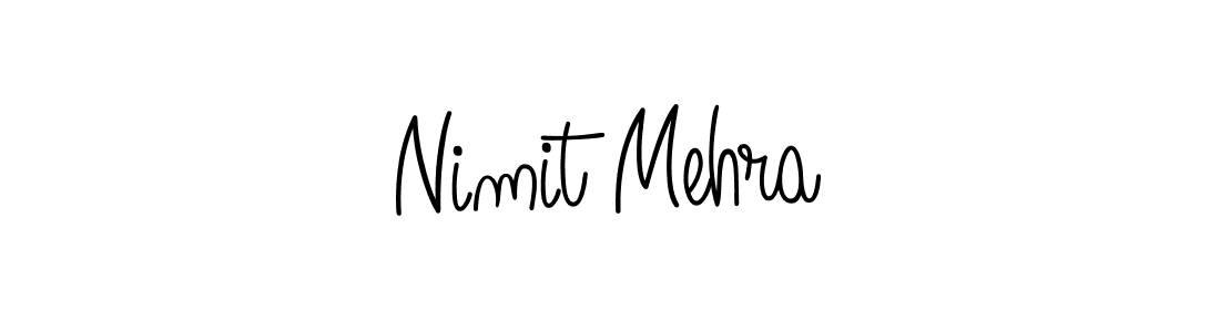 Make a beautiful signature design for name Nimit Mehra. Use this online signature maker to create a handwritten signature for free. Nimit Mehra signature style 5 images and pictures png