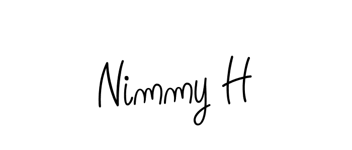You can use this online signature creator to create a handwritten signature for the name Nimmy H. This is the best online autograph maker. Nimmy H signature style 5 images and pictures png