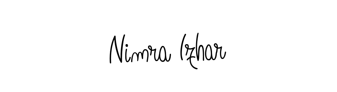 Here are the top 10 professional signature styles for the name Nimra Izhar. These are the best autograph styles you can use for your name. Nimra Izhar signature style 5 images and pictures png