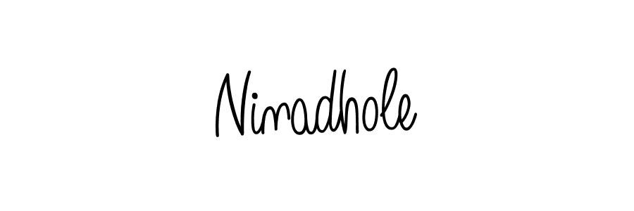 How to Draw Ninadhole signature style? Angelique-Rose-font-FFP is a latest design signature styles for name Ninadhole. Ninadhole signature style 5 images and pictures png