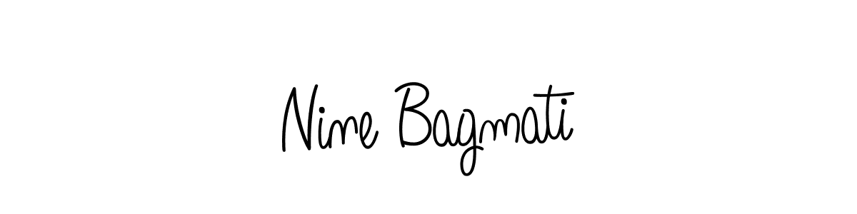 Also You can easily find your signature by using the search form. We will create Nine Bagmati name handwritten signature images for you free of cost using Angelique-Rose-font-FFP sign style. Nine Bagmati signature style 5 images and pictures png