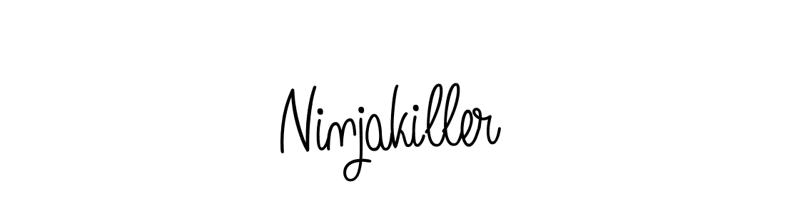 Design your own signature with our free online signature maker. With this signature software, you can create a handwritten (Angelique-Rose-font-FFP) signature for name Ninjakiller. Ninjakiller signature style 5 images and pictures png