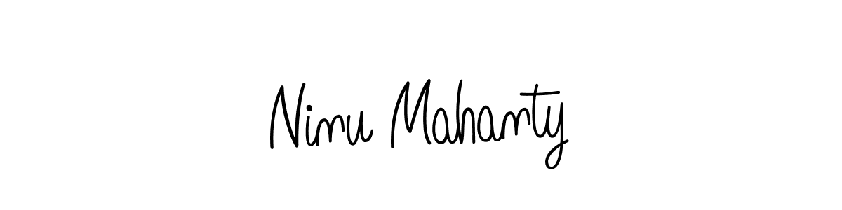 if you are searching for the best signature style for your name Ninu Mahanty. so please give up your signature search. here we have designed multiple signature styles  using Angelique-Rose-font-FFP. Ninu Mahanty signature style 5 images and pictures png