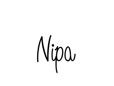 Also You can easily find your signature by using the search form. We will create Nipa name handwritten signature images for you free of cost using Angelique-Rose-font-FFP sign style. Nipa signature style 5 images and pictures png