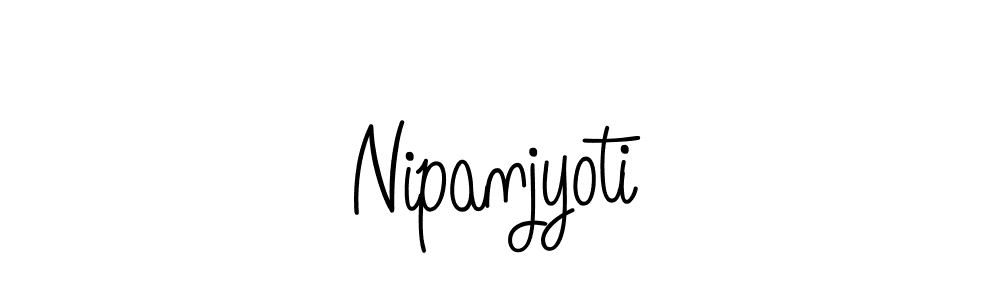 How to Draw Nipanjyoti signature style? Angelique-Rose-font-FFP is a latest design signature styles for name Nipanjyoti. Nipanjyoti signature style 5 images and pictures png