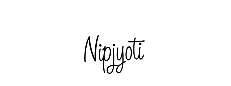 if you are searching for the best signature style for your name Nipjyoti. so please give up your signature search. here we have designed multiple signature styles  using Angelique-Rose-font-FFP. Nipjyoti signature style 5 images and pictures png