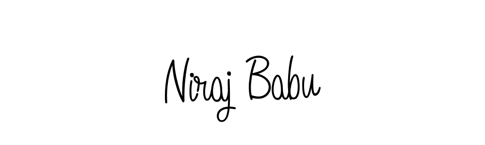 Once you've used our free online signature maker to create your best signature Angelique-Rose-font-FFP style, it's time to enjoy all of the benefits that Niraj Babu name signing documents. Niraj Babu signature style 5 images and pictures png