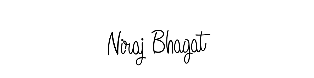 Make a beautiful signature design for name Niraj Bhagat. Use this online signature maker to create a handwritten signature for free. Niraj Bhagat signature style 5 images and pictures png