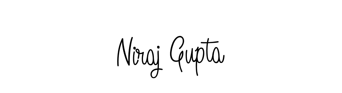 Create a beautiful signature design for name Niraj Gupta. With this signature (Angelique-Rose-font-FFP) fonts, you can make a handwritten signature for free. Niraj Gupta signature style 5 images and pictures png