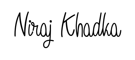 The Angelique-Rose-font-FFP handwriting style adds charm and authenticity to name Niraj Khadka. A wonderful choice for personal thank-you notes. Niraj Khadka signature style 5 images and pictures png