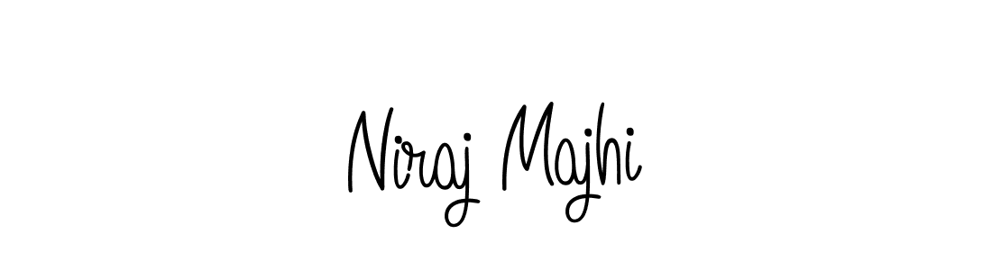 Make a beautiful signature design for name Niraj Majhi. With this signature (Angelique-Rose-font-FFP) style, you can create a handwritten signature for free. Niraj Majhi signature style 5 images and pictures png