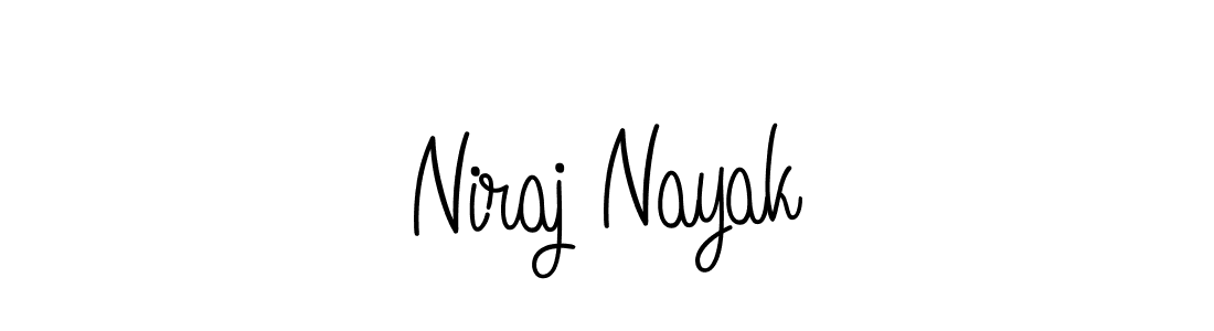 Best and Professional Signature Style for Niraj Nayak. Angelique-Rose-font-FFP Best Signature Style Collection. Niraj Nayak signature style 5 images and pictures png