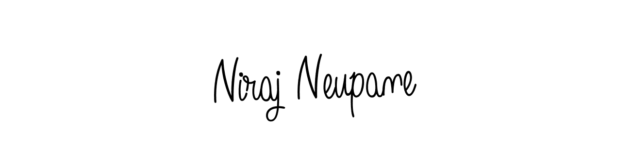 Best and Professional Signature Style for Niraj Neupane. Angelique-Rose-font-FFP Best Signature Style Collection. Niraj Neupane signature style 5 images and pictures png