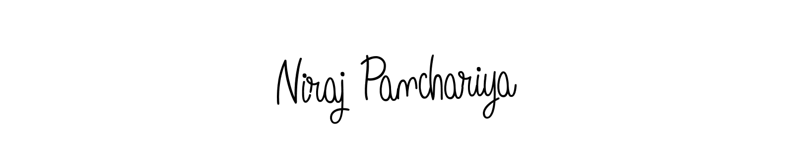 It looks lik you need a new signature style for name Niraj Panchariya. Design unique handwritten (Angelique-Rose-font-FFP) signature with our free signature maker in just a few clicks. Niraj Panchariya signature style 5 images and pictures png