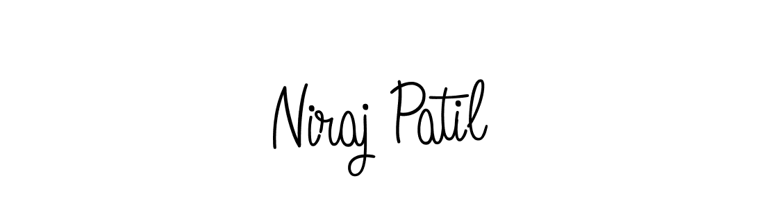 Create a beautiful signature design for name Niraj Patil. With this signature (Angelique-Rose-font-FFP) fonts, you can make a handwritten signature for free. Niraj Patil signature style 5 images and pictures png