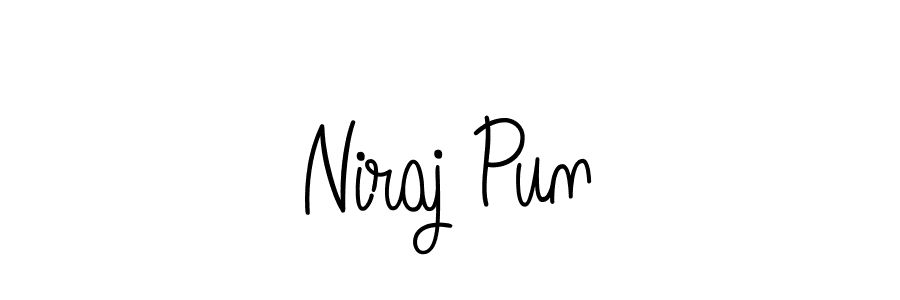 This is the best signature style for the Niraj Pun name. Also you like these signature font (Angelique-Rose-font-FFP). Mix name signature. Niraj Pun signature style 5 images and pictures png