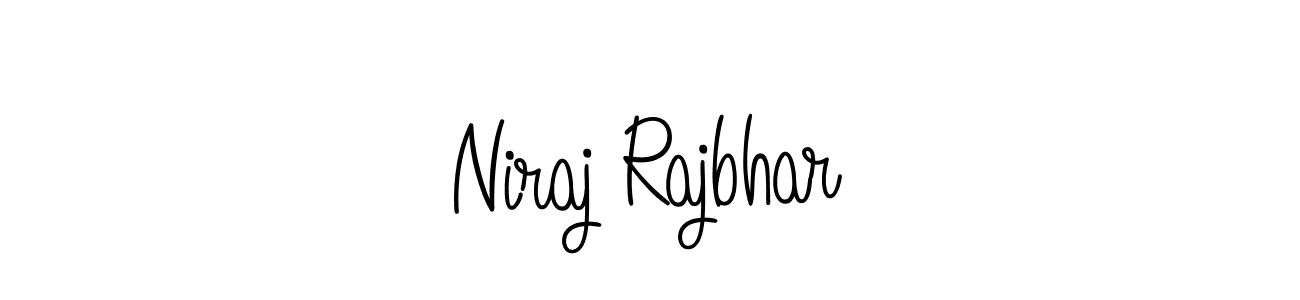 Also we have Niraj Rajbhar name is the best signature style. Create professional handwritten signature collection using Angelique-Rose-font-FFP autograph style. Niraj Rajbhar signature style 5 images and pictures png