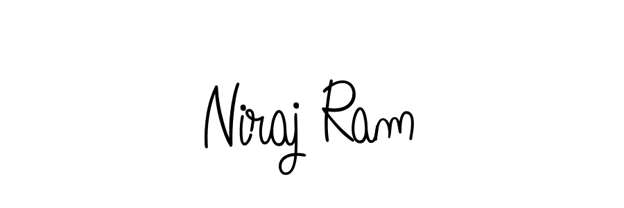 Create a beautiful signature design for name Niraj Ram. With this signature (Angelique-Rose-font-FFP) fonts, you can make a handwritten signature for free. Niraj Ram signature style 5 images and pictures png