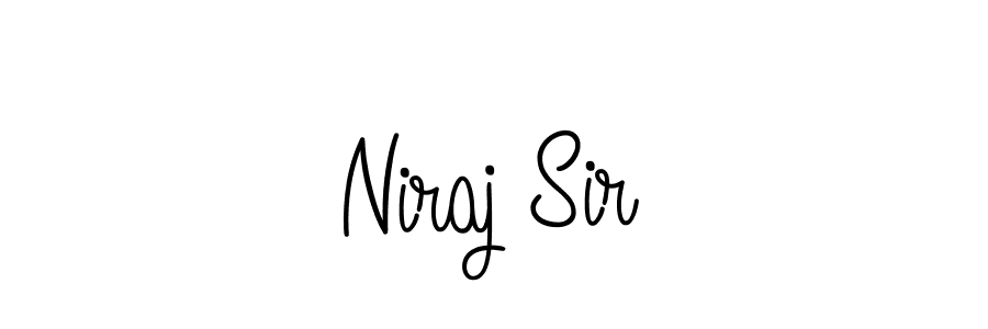 Make a beautiful signature design for name Niraj Sir. Use this online signature maker to create a handwritten signature for free. Niraj Sir signature style 5 images and pictures png