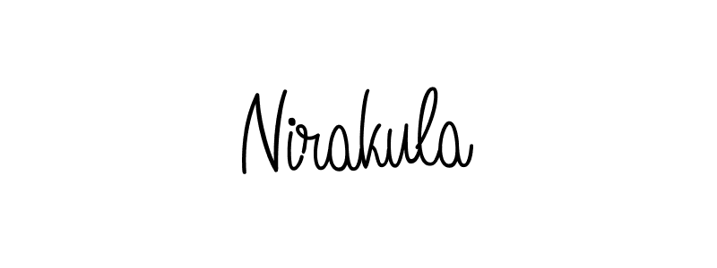 Also we have Nirakula name is the best signature style. Create professional handwritten signature collection using Angelique-Rose-font-FFP autograph style. Nirakula signature style 5 images and pictures png
