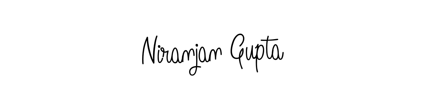Design your own signature with our free online signature maker. With this signature software, you can create a handwritten (Angelique-Rose-font-FFP) signature for name Niranjan Gupta. Niranjan Gupta signature style 5 images and pictures png