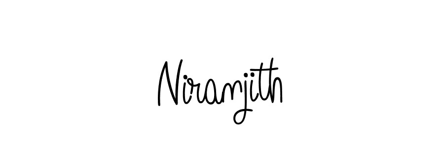 Make a beautiful signature design for name Niranjith. Use this online signature maker to create a handwritten signature for free. Niranjith signature style 5 images and pictures png