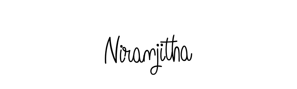 How to Draw Niranjitha signature style? Angelique-Rose-font-FFP is a latest design signature styles for name Niranjitha. Niranjitha signature style 5 images and pictures png