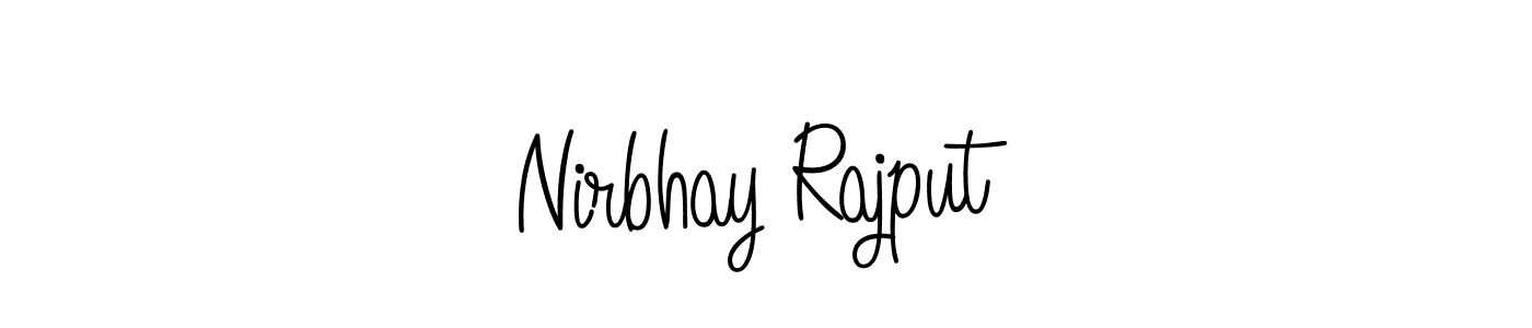 Make a beautiful signature design for name Nirbhay Rajput. Use this online signature maker to create a handwritten signature for free. Nirbhay Rajput signature style 5 images and pictures png