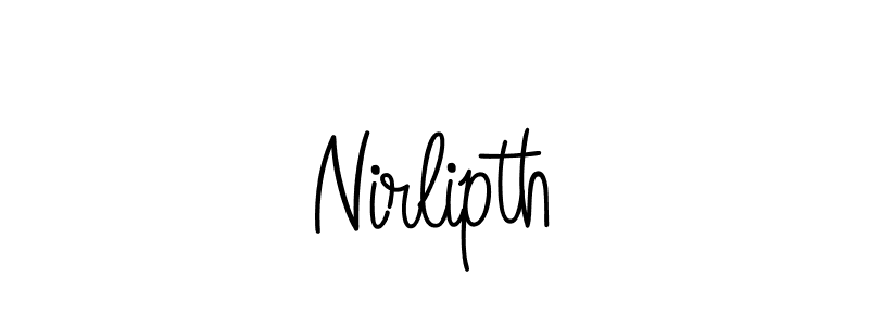 Create a beautiful signature design for name Nirlipth. With this signature (Angelique-Rose-font-FFP) fonts, you can make a handwritten signature for free. Nirlipth signature style 5 images and pictures png