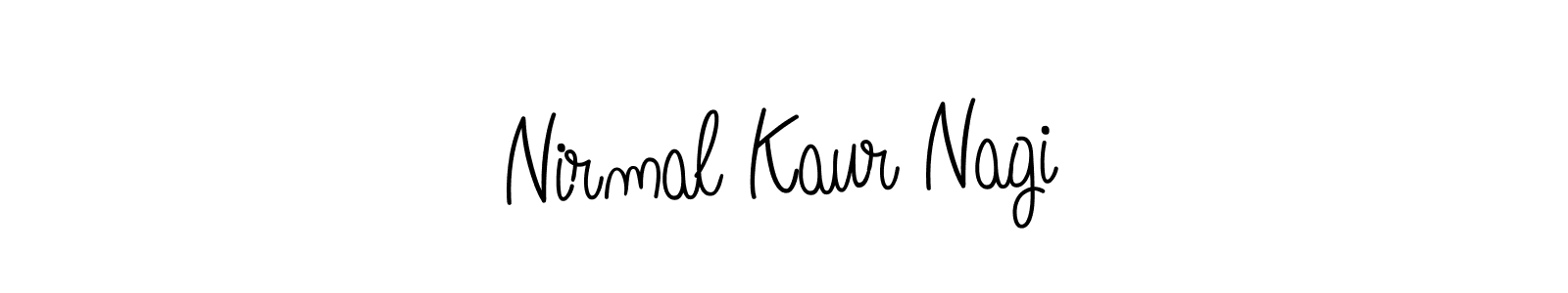 Make a short Nirmal Kaur Nagi signature style. Manage your documents anywhere anytime using Angelique-Rose-font-FFP. Create and add eSignatures, submit forms, share and send files easily. Nirmal Kaur Nagi signature style 5 images and pictures png
