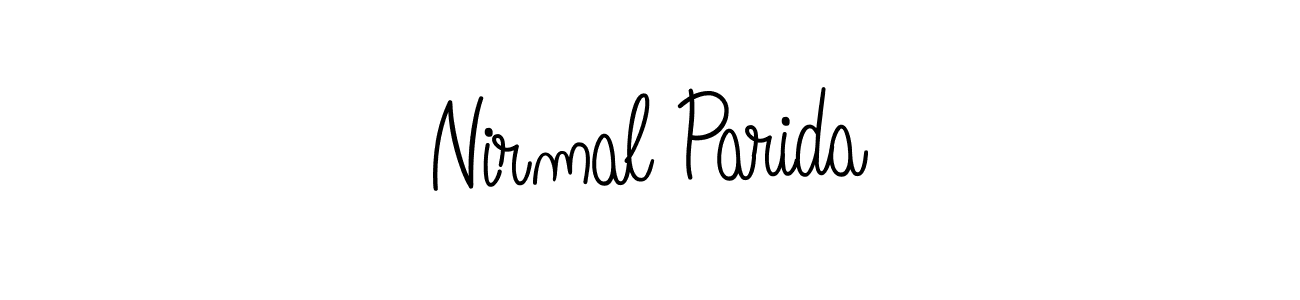 Also we have Nirmal Parida name is the best signature style. Create professional handwritten signature collection using Angelique-Rose-font-FFP autograph style. Nirmal Parida signature style 5 images and pictures png