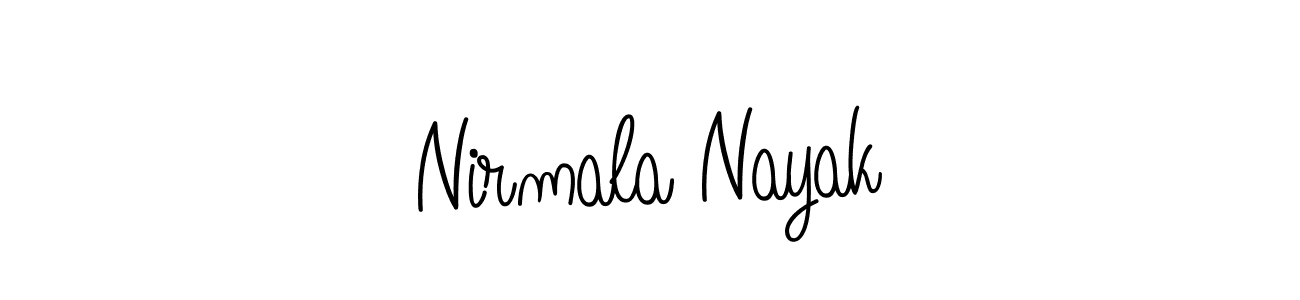 You can use this online signature creator to create a handwritten signature for the name Nirmala Nayak. This is the best online autograph maker. Nirmala Nayak signature style 5 images and pictures png