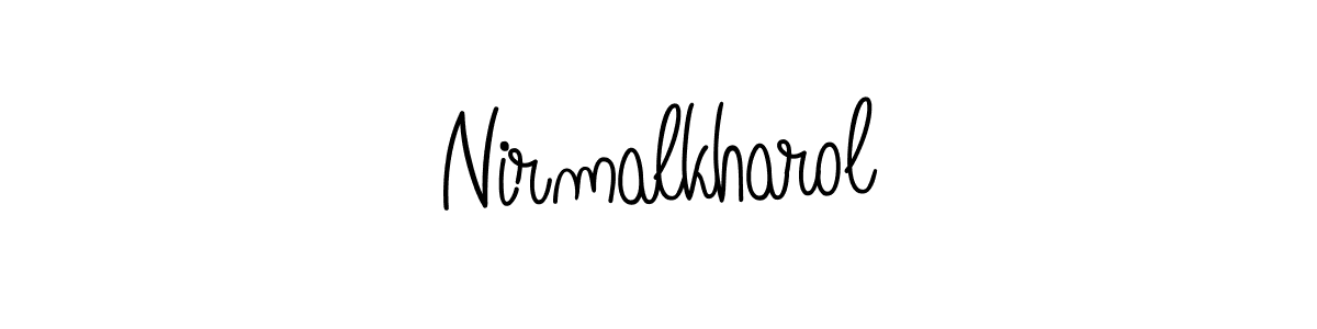 Make a beautiful signature design for name Nirmalkharol. Use this online signature maker to create a handwritten signature for free. Nirmalkharol signature style 5 images and pictures png