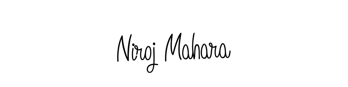 if you are searching for the best signature style for your name Niroj Mahara. so please give up your signature search. here we have designed multiple signature styles  using Angelique-Rose-font-FFP. Niroj Mahara signature style 5 images and pictures png