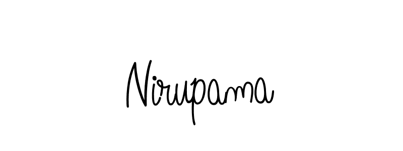 Once you've used our free online signature maker to create your best signature Angelique-Rose-font-FFP style, it's time to enjoy all of the benefits that Nirupama name signing documents. Nirupama signature style 5 images and pictures png