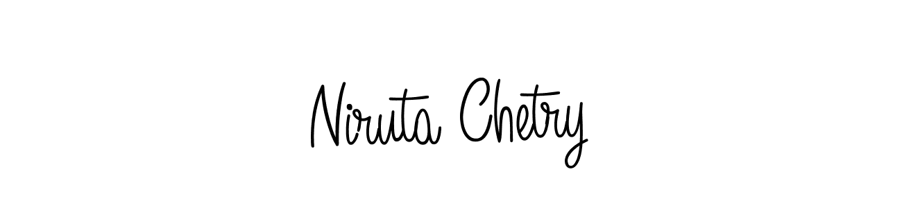 You can use this online signature creator to create a handwritten signature for the name Niruta Chetry. This is the best online autograph maker. Niruta Chetry signature style 5 images and pictures png