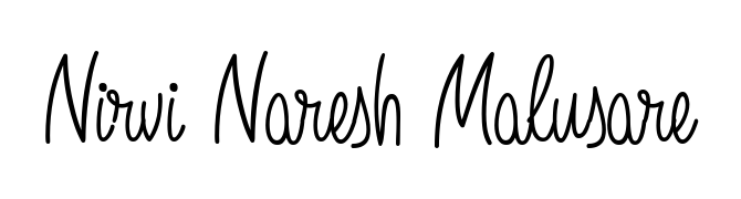 Use a signature maker to create a handwritten signature online. With this signature software, you can design (Angelique-Rose-font-FFP) your own signature for name Nirvi Naresh Malusare. Nirvi Naresh Malusare signature style 5 images and pictures png