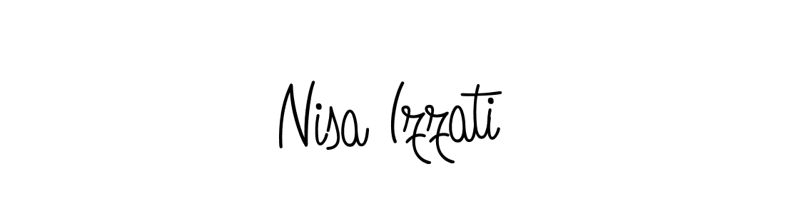 Once you've used our free online signature maker to create your best signature Angelique-Rose-font-FFP style, it's time to enjoy all of the benefits that Nisa Izzati name signing documents. Nisa Izzati signature style 5 images and pictures png