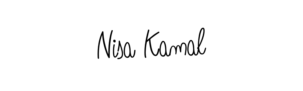 Here are the top 10 professional signature styles for the name Nisa Kamal. These are the best autograph styles you can use for your name. Nisa Kamal signature style 5 images and pictures png