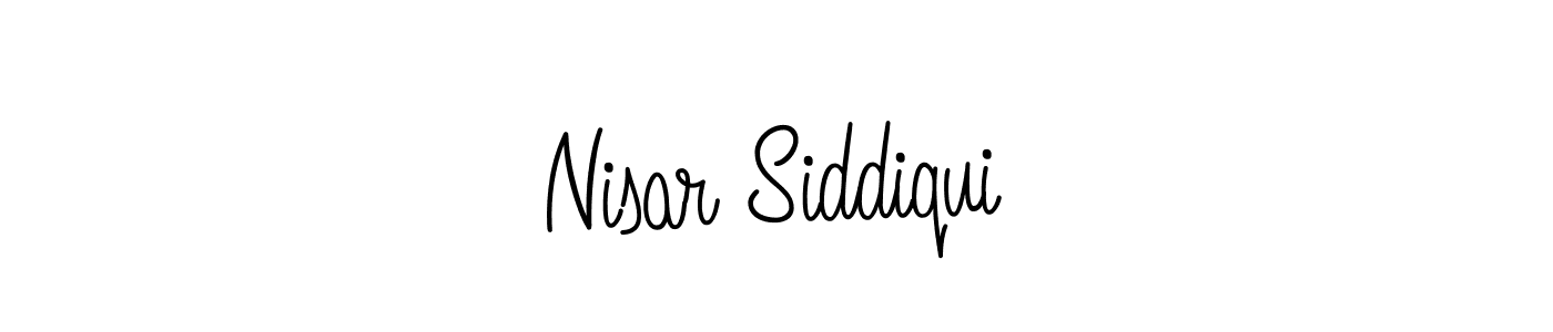 This is the best signature style for the Nisar Siddiqui name. Also you like these signature font (Angelique-Rose-font-FFP). Mix name signature. Nisar Siddiqui signature style 5 images and pictures png