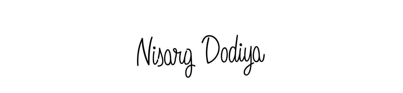 Here are the top 10 professional signature styles for the name Nisarg Dodiya. These are the best autograph styles you can use for your name. Nisarg Dodiya signature style 5 images and pictures png