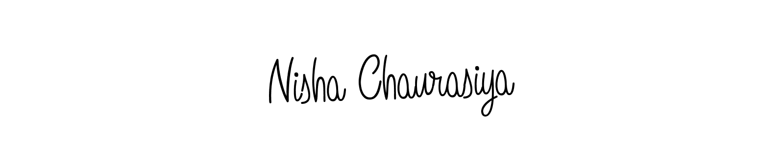 How to Draw Nisha Chaurasiya signature style? Angelique-Rose-font-FFP is a latest design signature styles for name Nisha Chaurasiya. Nisha Chaurasiya signature style 5 images and pictures png