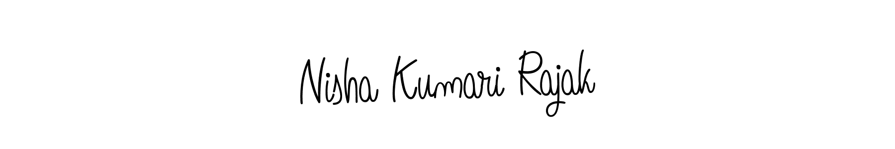 How to Draw Nisha Kumari Rajak signature style? Angelique-Rose-font-FFP is a latest design signature styles for name Nisha Kumari Rajak. Nisha Kumari Rajak signature style 5 images and pictures png