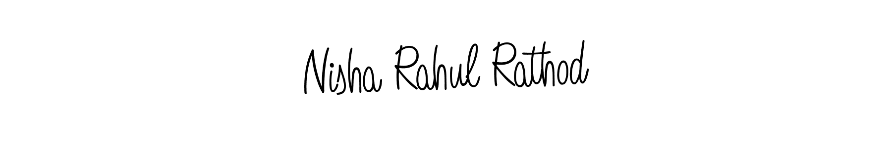 Once you've used our free online signature maker to create your best signature Angelique-Rose-font-FFP style, it's time to enjoy all of the benefits that Nisha Rahul Rathod name signing documents. Nisha Rahul Rathod signature style 5 images and pictures png