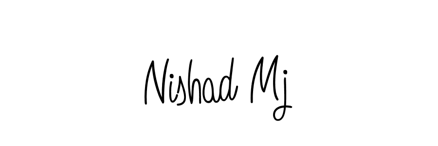 Make a short Nishad Mj signature style. Manage your documents anywhere anytime using Angelique-Rose-font-FFP. Create and add eSignatures, submit forms, share and send files easily. Nishad Mj signature style 5 images and pictures png