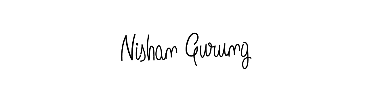 This is the best signature style for the Nishan Gurung name. Also you like these signature font (Angelique-Rose-font-FFP). Mix name signature. Nishan Gurung signature style 5 images and pictures png