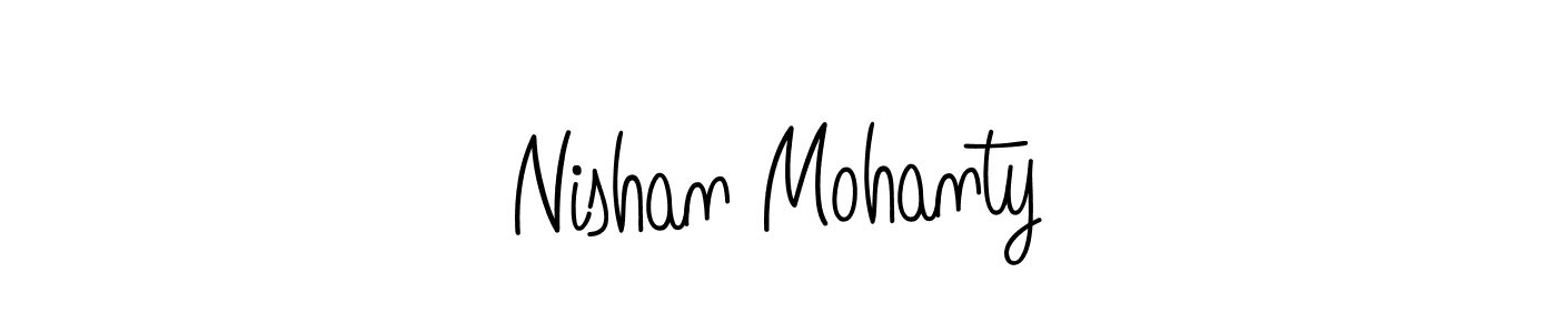 How to Draw Nishan Mohanty signature style? Angelique-Rose-font-FFP is a latest design signature styles for name Nishan Mohanty. Nishan Mohanty signature style 5 images and pictures png